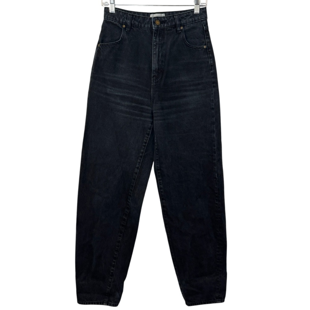 ROLLA’S Genie Super High Rise 80’s Ballon Leg Jeans Womens size 26 Shadow Black - Picture 5 of 16